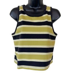Striped Crop Tank by Copper Key Clothing Co.